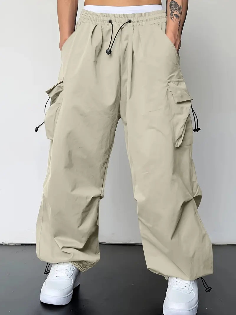 Brent - pantalon cargo baggy décontracté