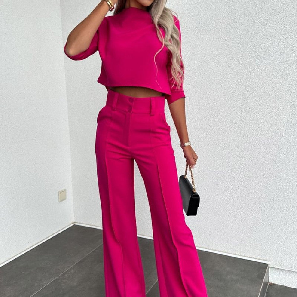 Bellachicha taillierte Weitbein-Mode-Tops