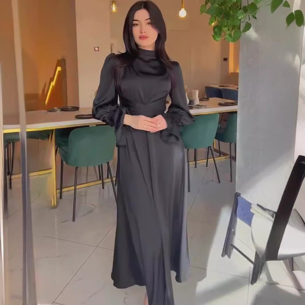 Sora | Langärmliges, elegantes Kleid mit tailliertem Schnitt für Frauen