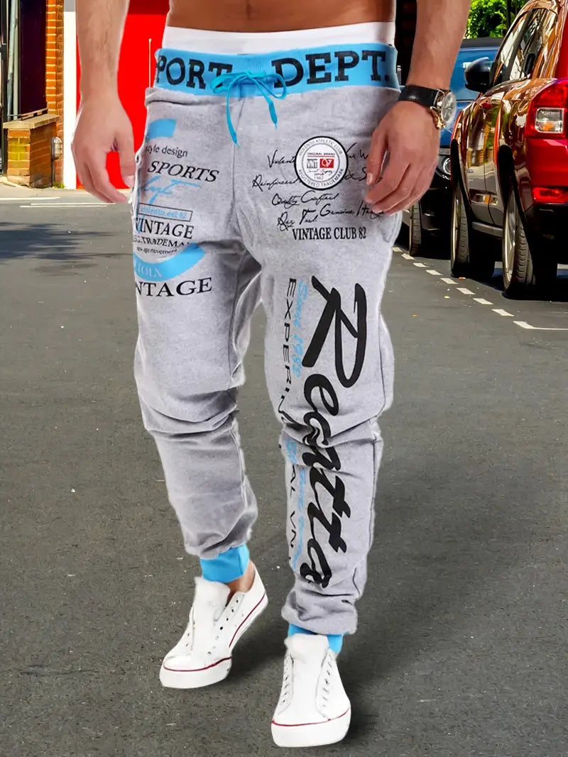 Kian – Pantalon de survêtement à cordon de serrage et blocs de couleurs pour homme