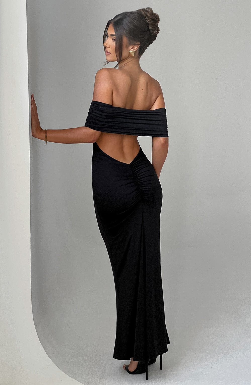 Violet - Robe longue dos nu