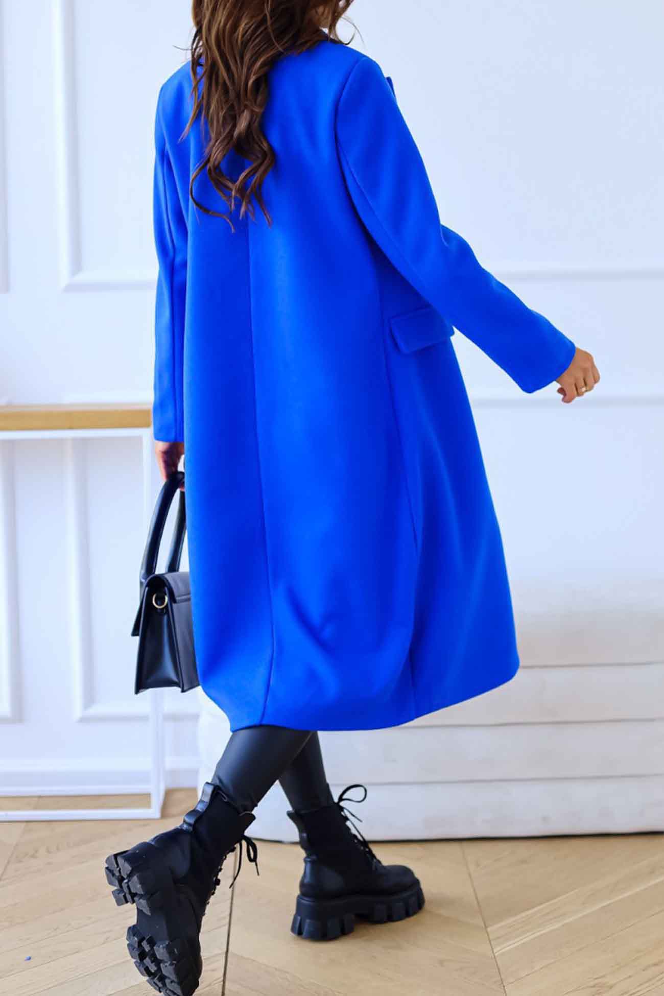 Wivor | Manteau croisé avec col à revers – style élégant pour les journées fraîches