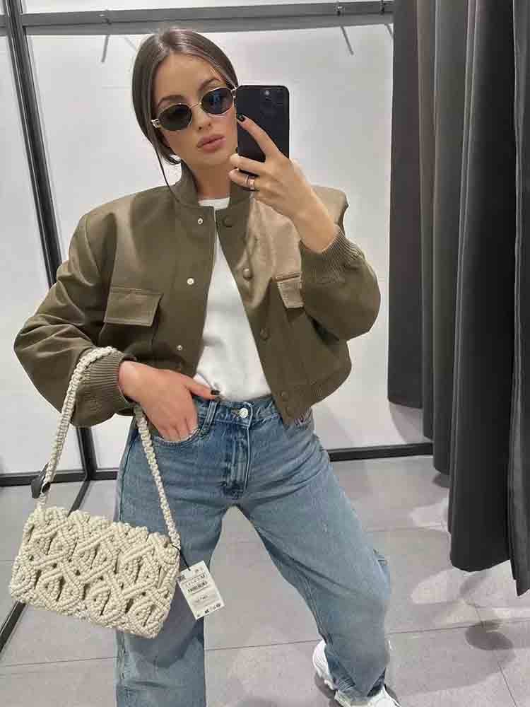 Wemira | Blouson aviateur avec maxi poches
