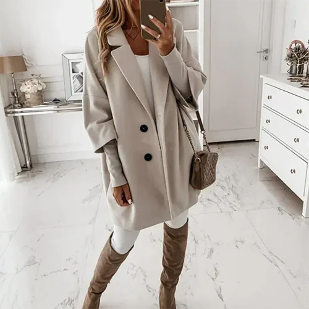 Yaradin | Manteau décontracté élégant pour femme | Long