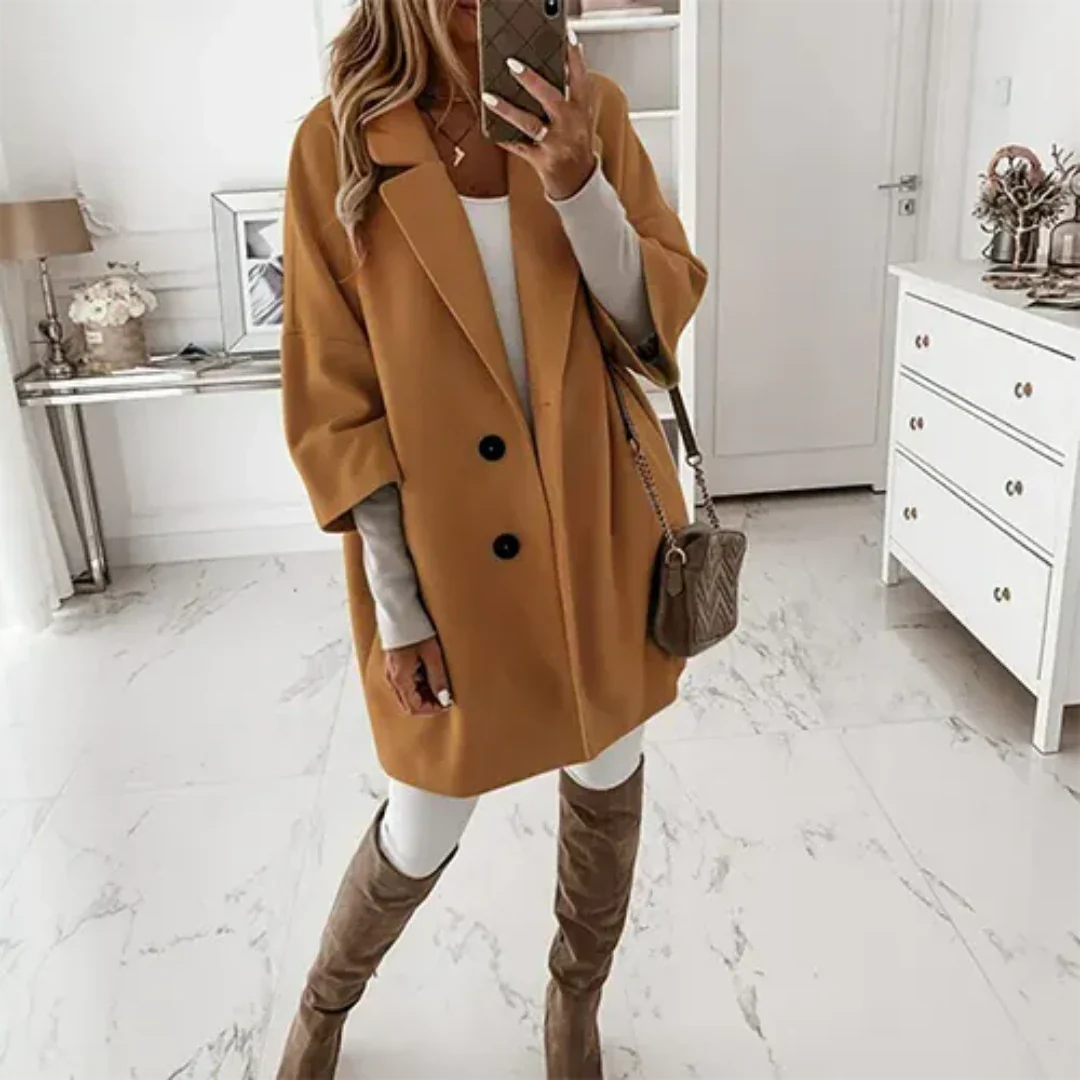 Yaradin | Manteau décontracté élégant pour femme | Long