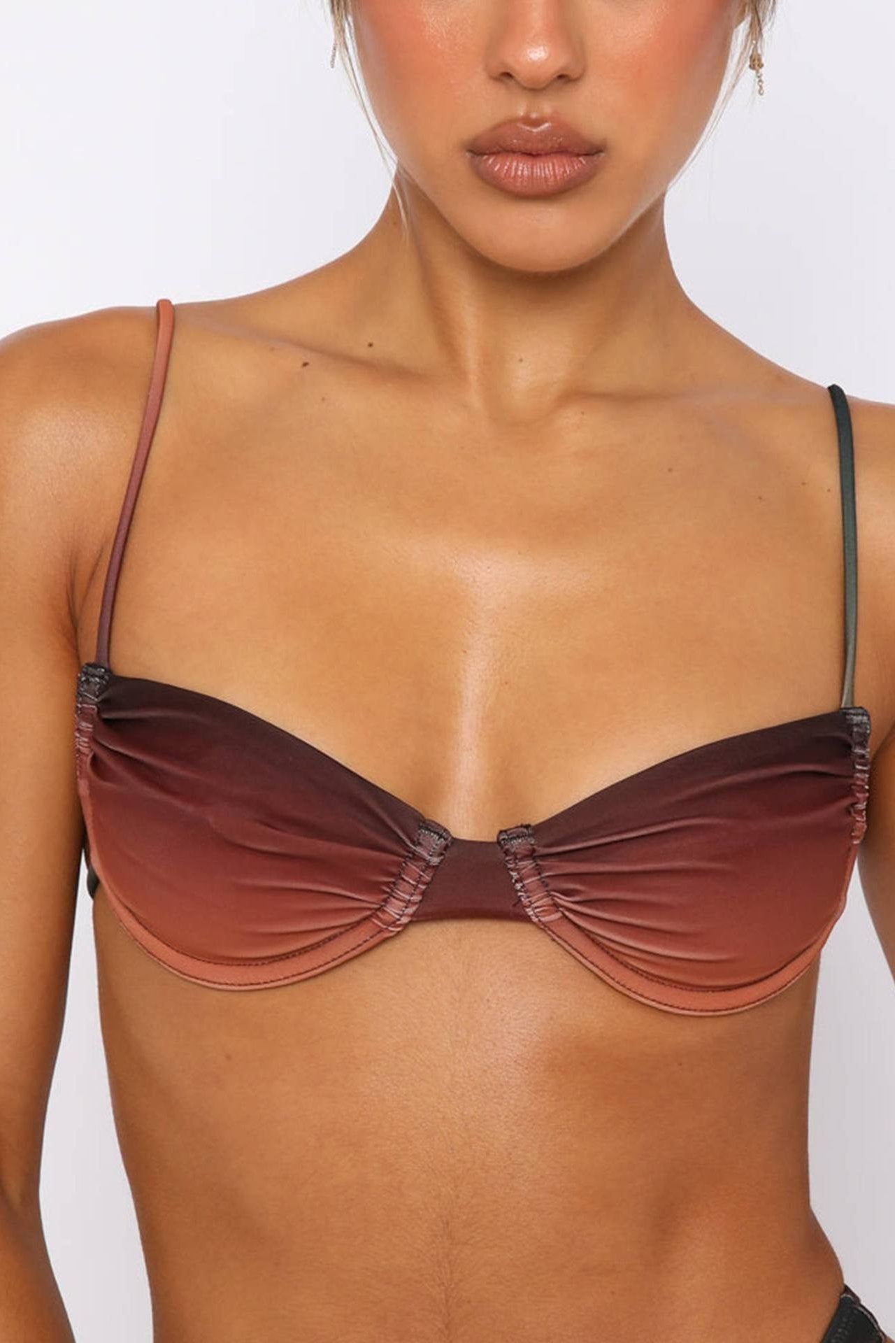 Brook – Bikini imprimé dégradé