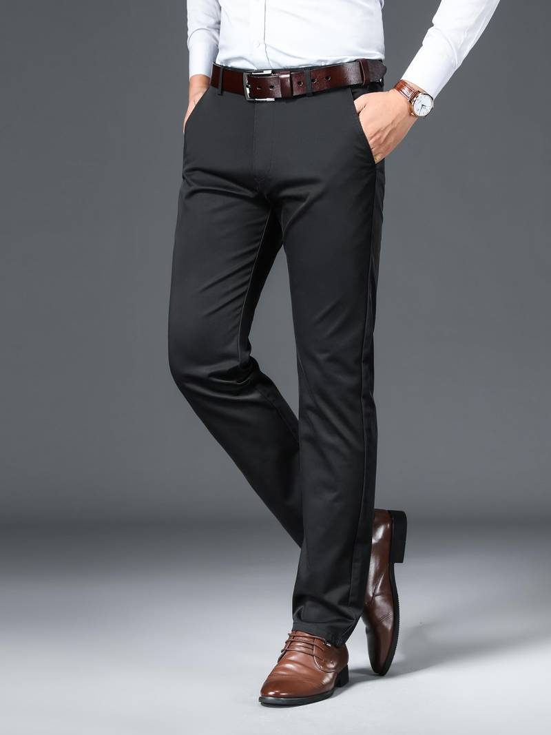 Owen – Pantalon de costume au design classique pour homme