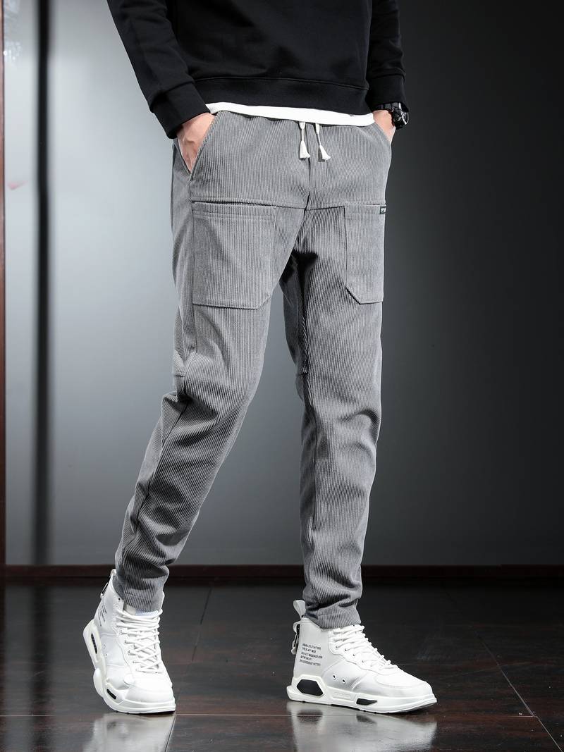Justin – pantalon de jogging élégant avec poches pour homme