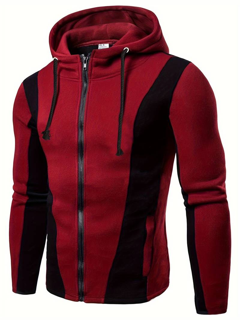 Jonathan – Sweat à capuche color-block pour homme