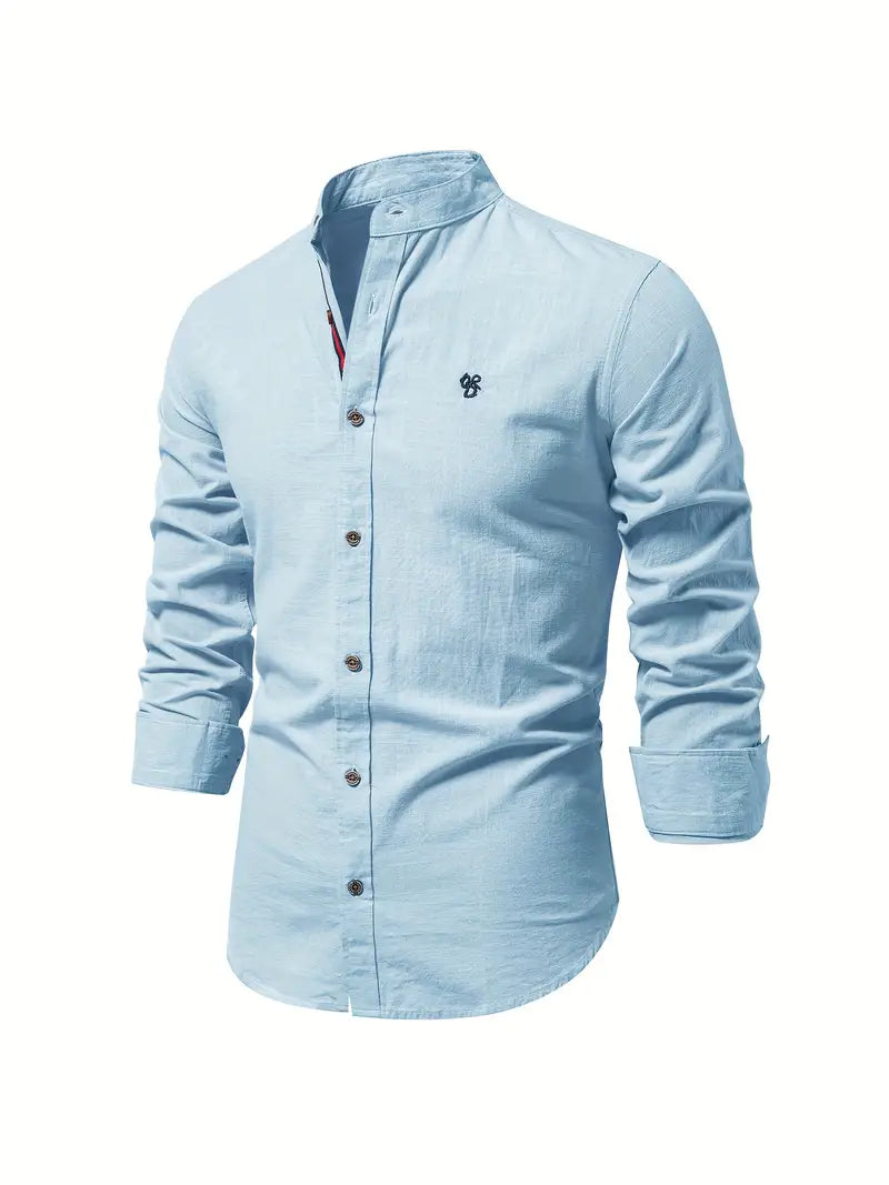 Benjamin – chemise boutonnée à manches longues pour le printemps