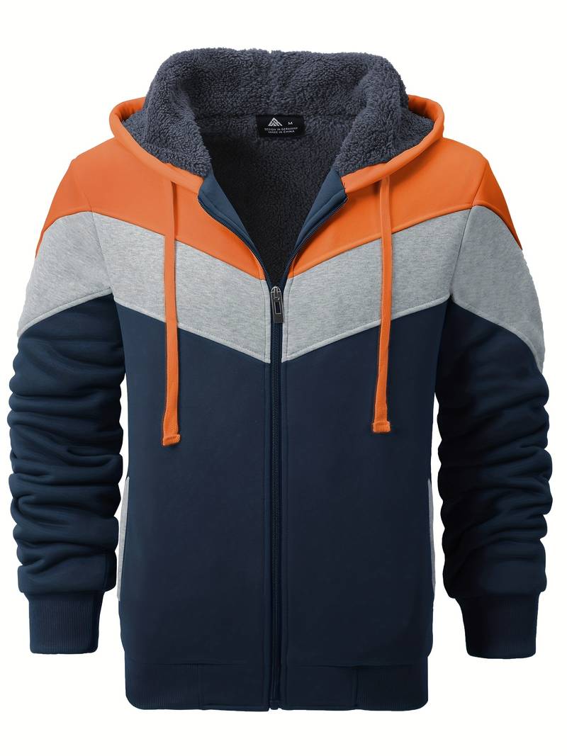 Ronald – dreifarbige langarmjacke