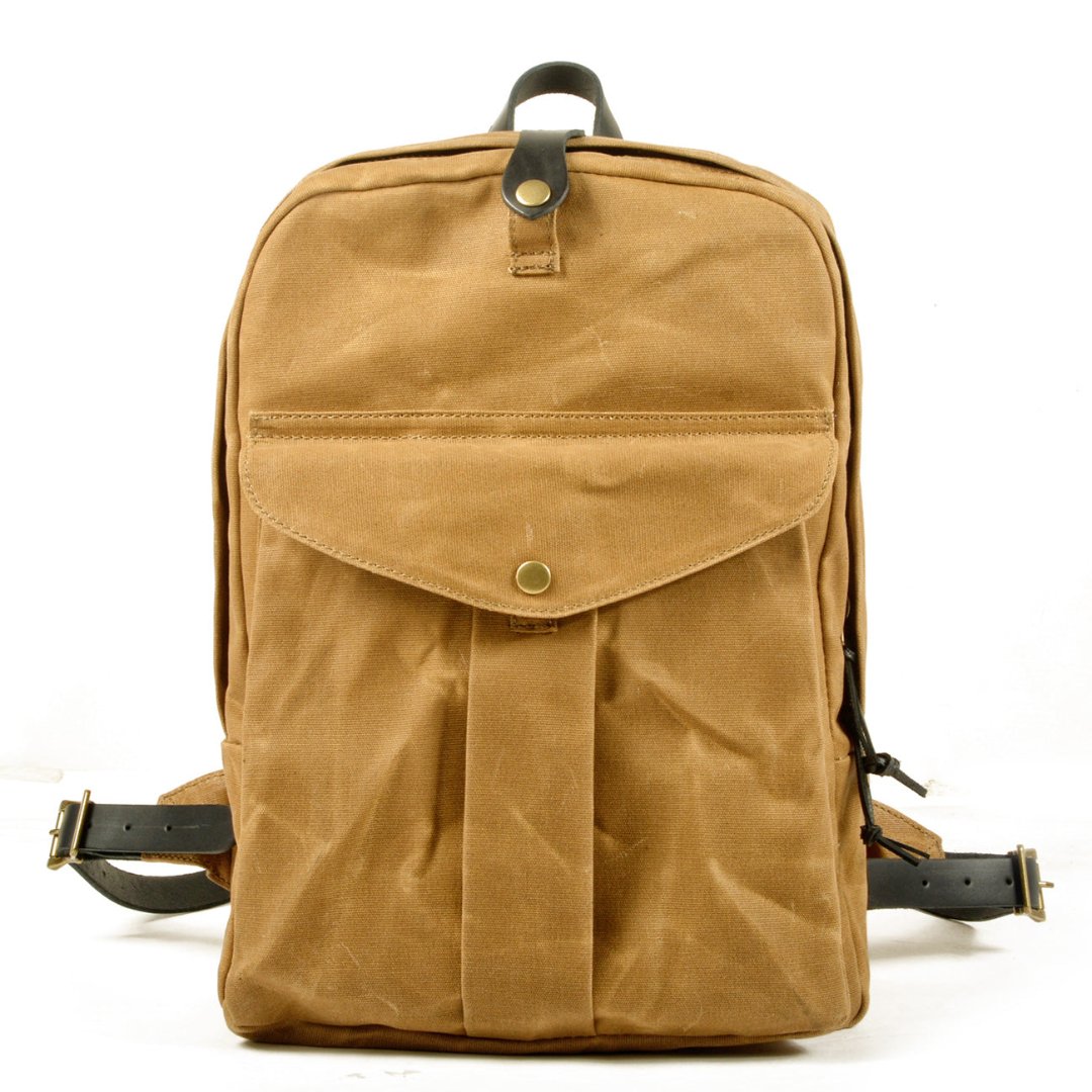 Phineas - Canvas-Rucksack - Robuster Vintage-Stil