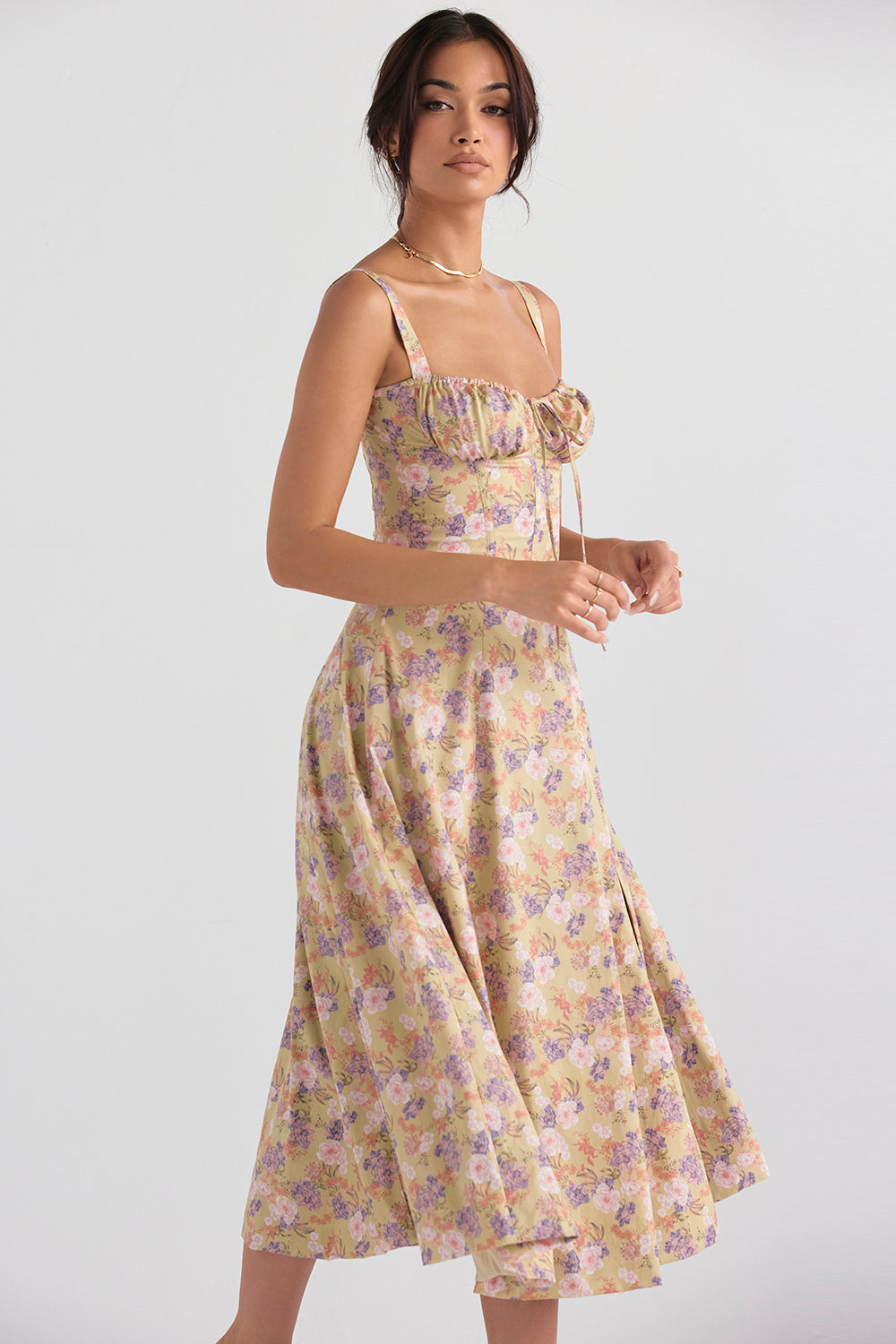 Magdalena - Midi Korsettkleid