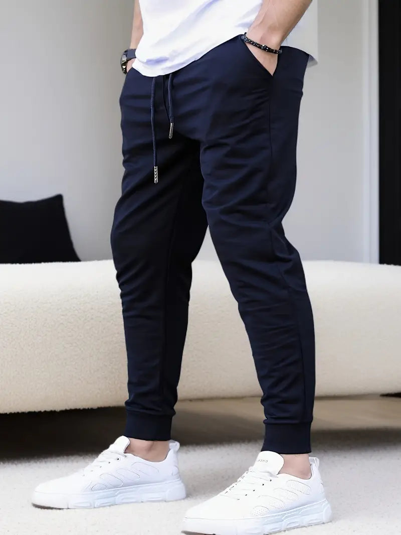 Cassian – pantalon de jogging fin avec cordon de serrage et poches pour le printemps/été