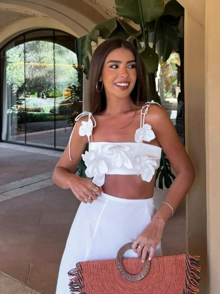 Geblümtes Top