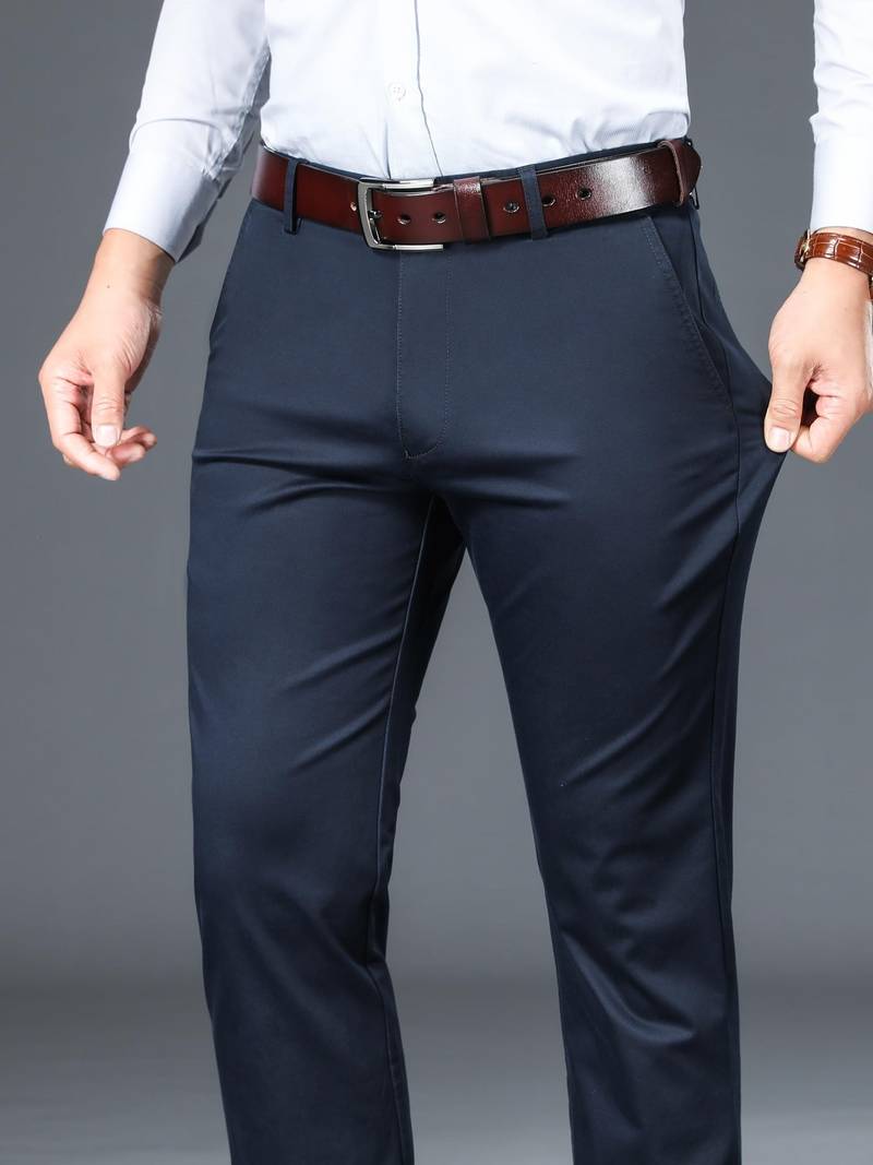 Owen – Pantalon de costume au design classique pour homme