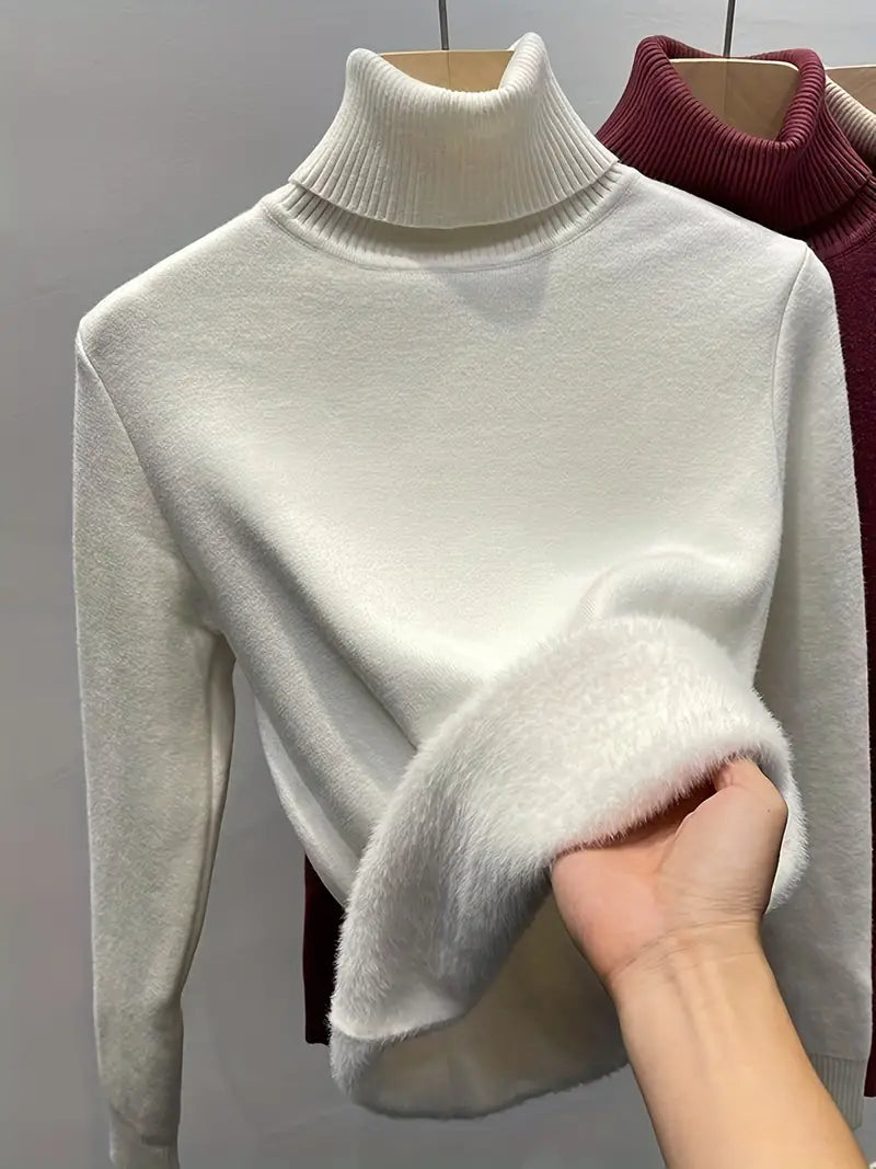 Emma – pull à col roulé