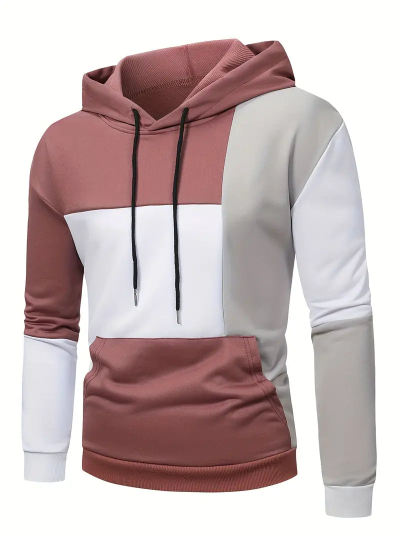 Joshua – Sweat à capuche color-block pour homme