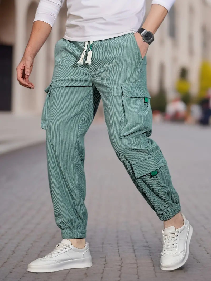 David – pantalon cargo décontracté pour homme