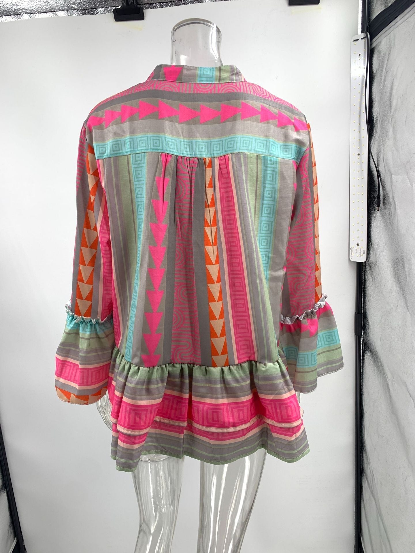 Bellachicha Langarmshirt mit Print für Damen