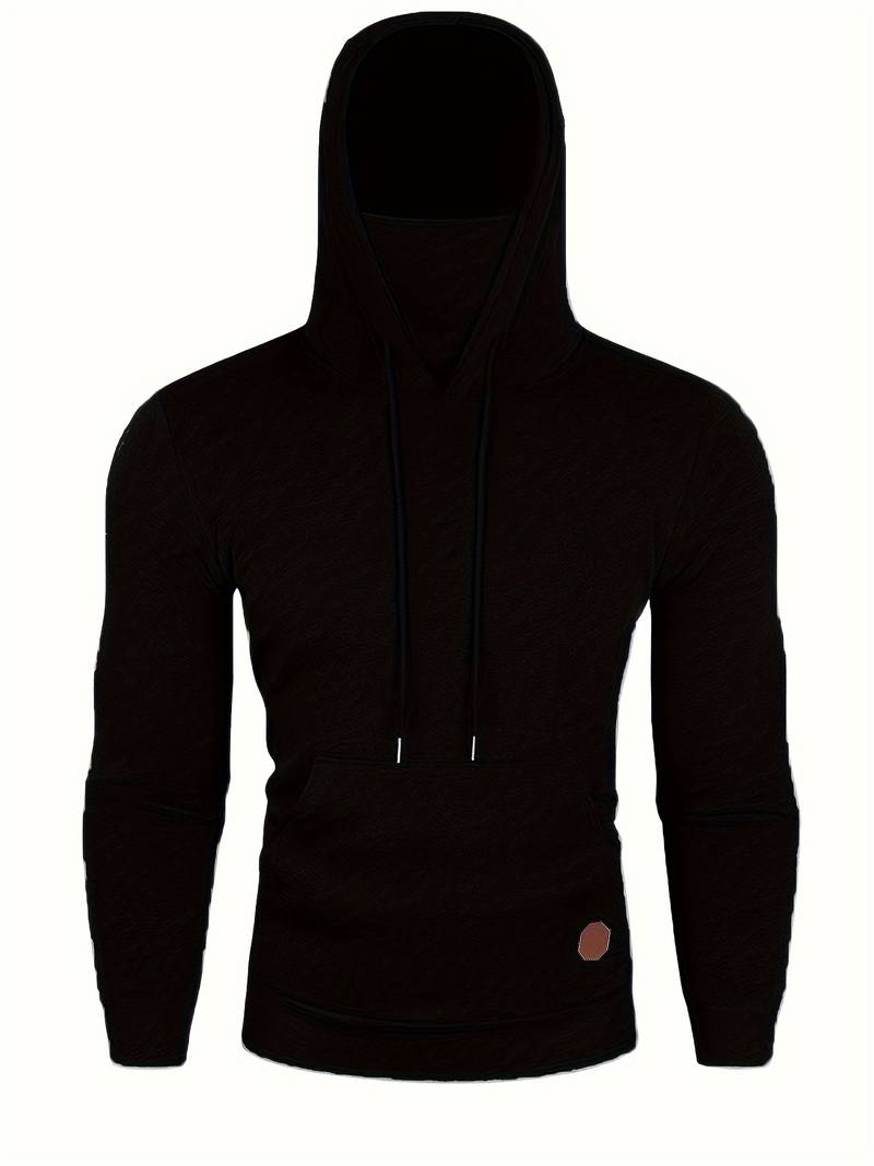 Brandon – Sweat à capuche tendance avec masque pour homme