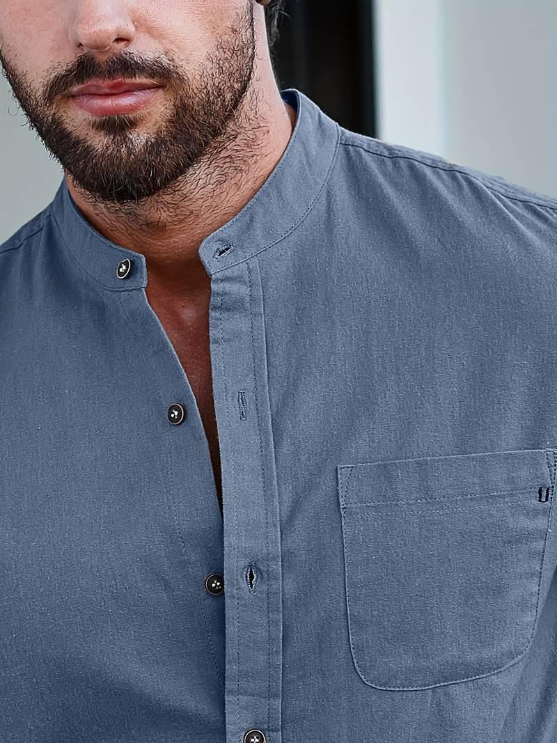Anthony – chemise boutonnée décontractée pour homme