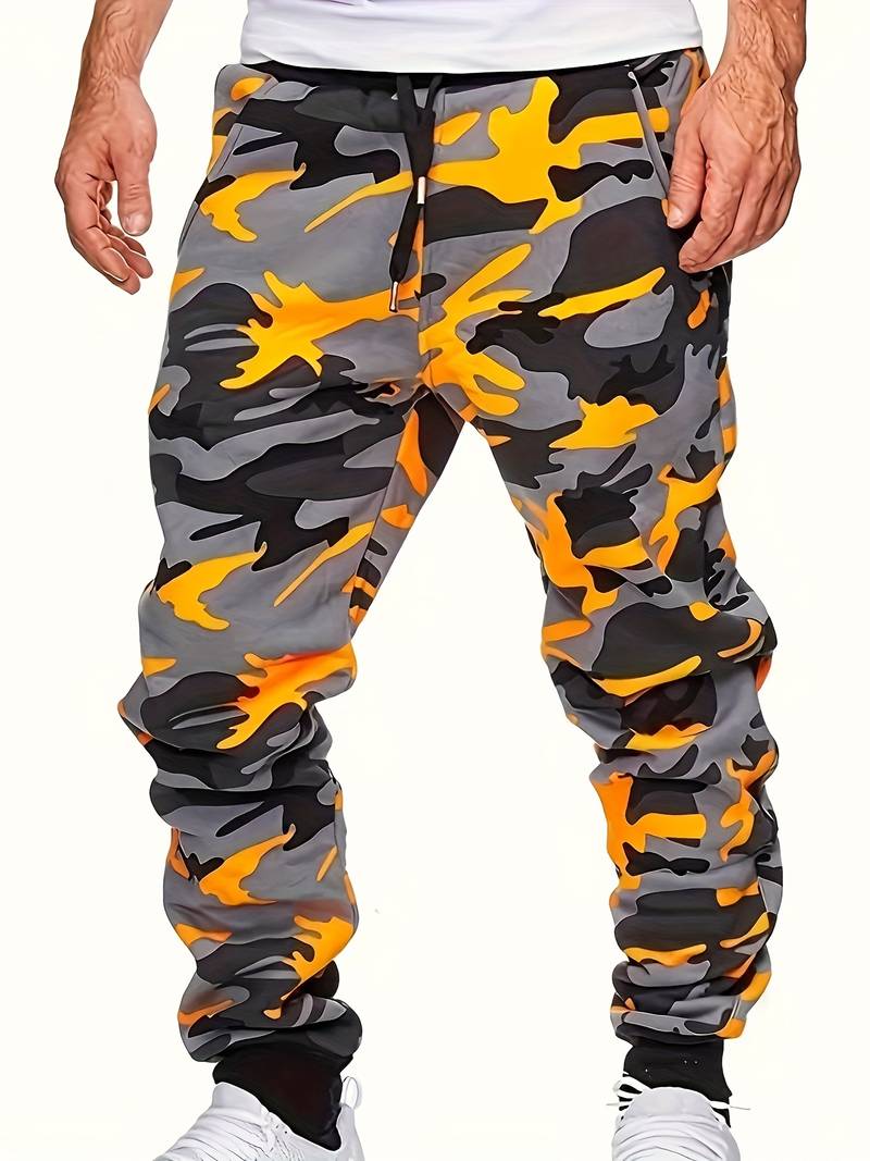 Benjamin – pantalon de survêtement camouflage avec poches