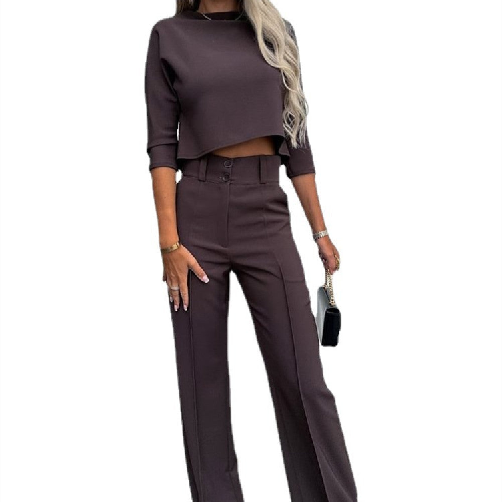 Bellachicha taillierte Weitbein-Mode-Tops