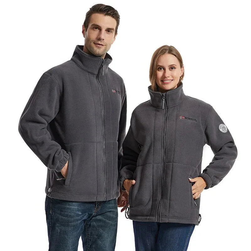Veste polaire coupe-vent et confortable pour homme