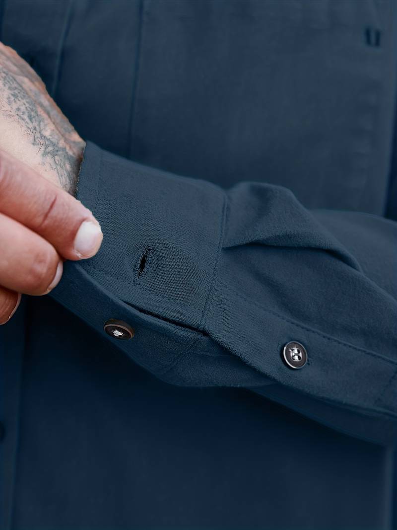 Anthony – chemise boutonnée décontractée pour homme