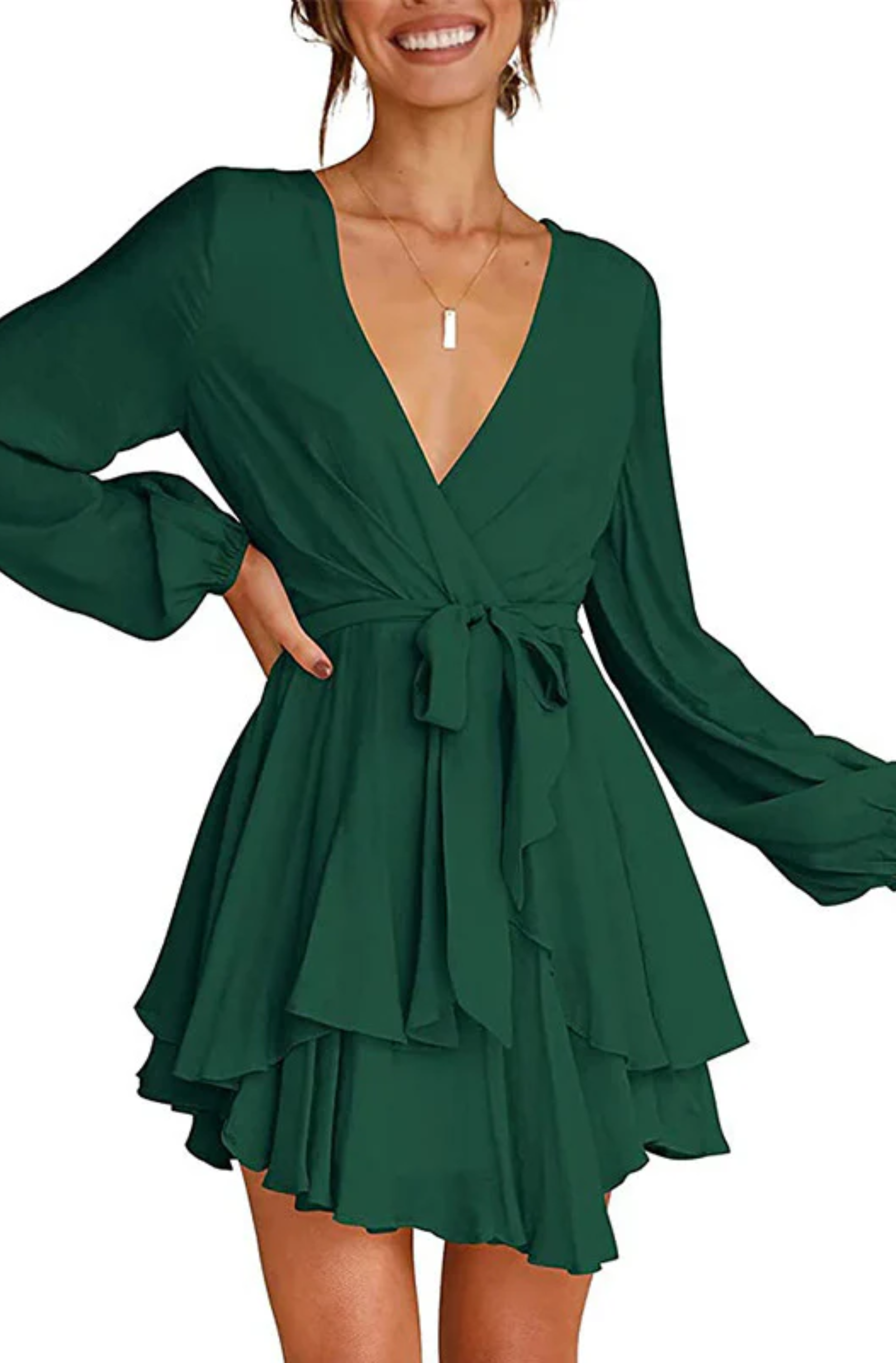 Aimée | Robe portefeuille d'été | Mini