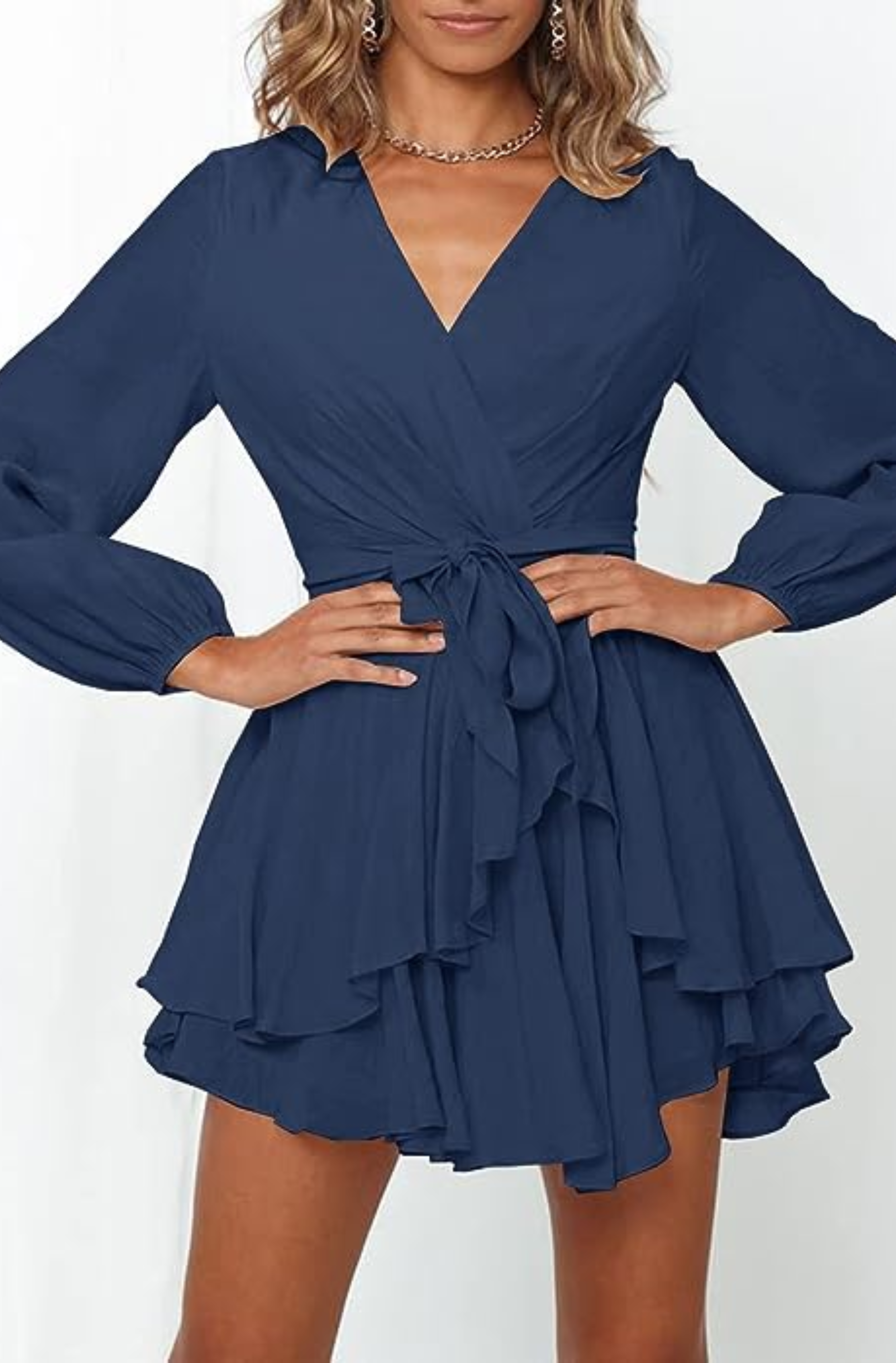Aimée | Robe portefeuille d'été | Mini