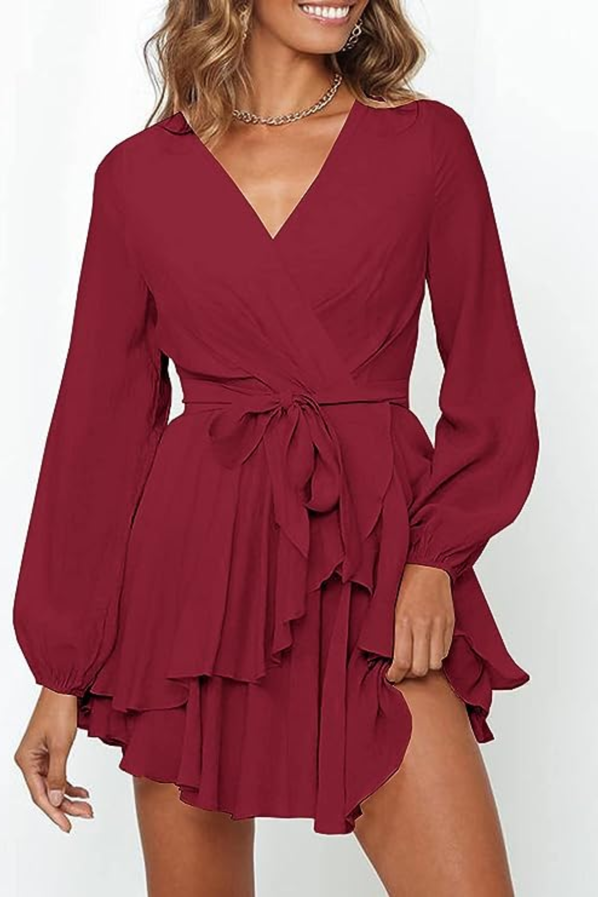 Aimée | Robe portefeuille d'été | Mini