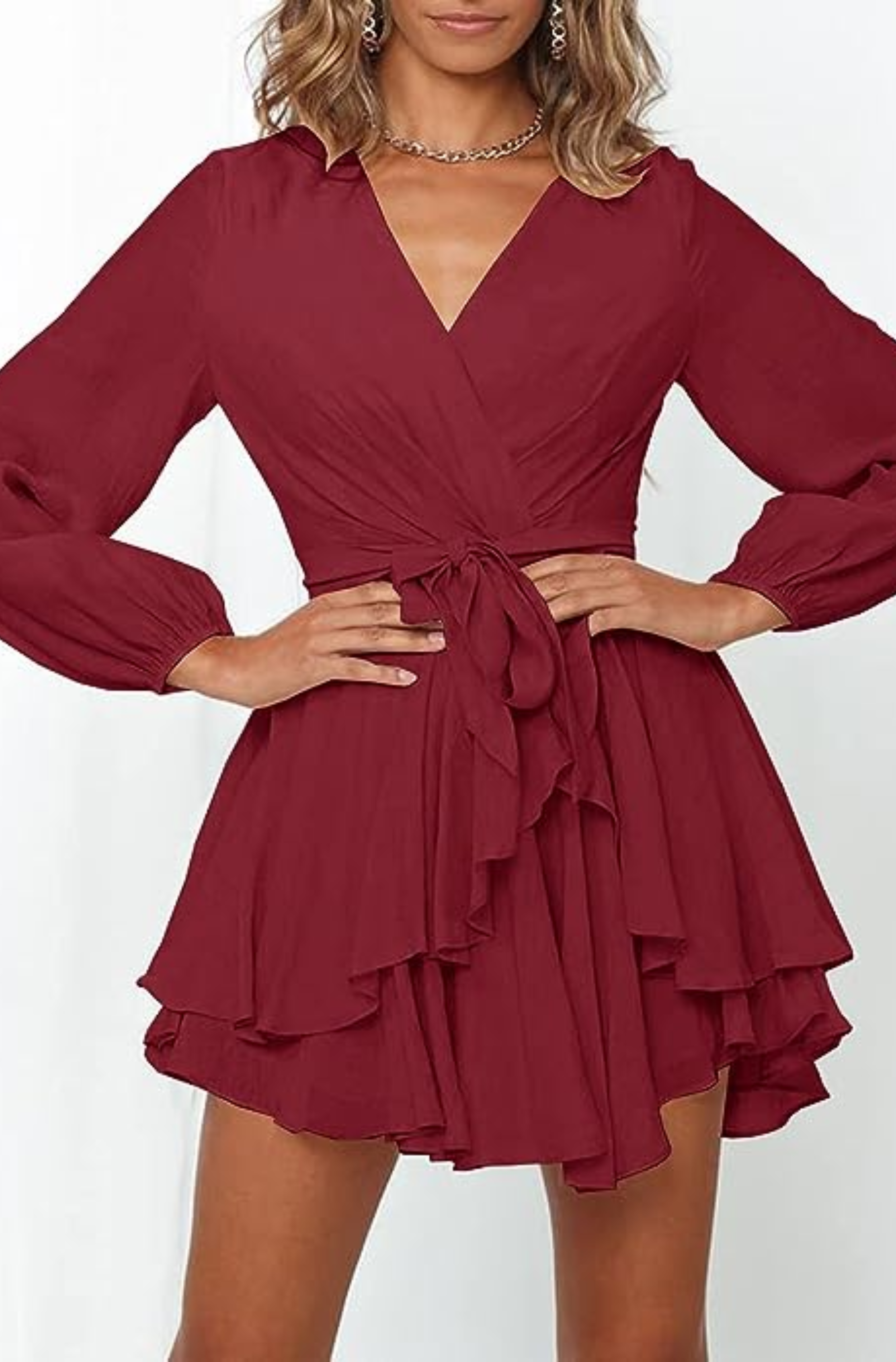 Aimée | Robe portefeuille d'été | Mini