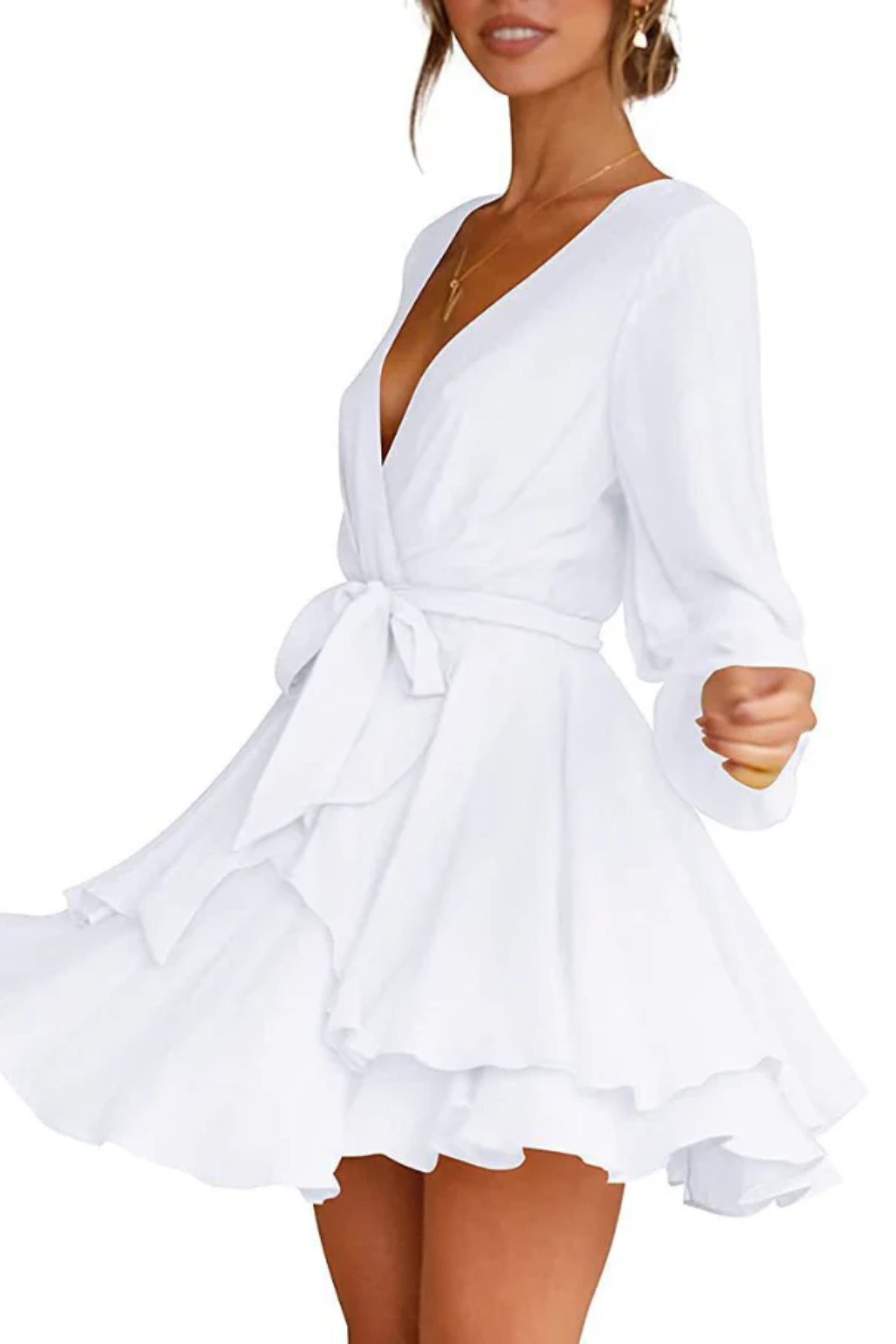 Aimée | Robe portefeuille d'été | Mini