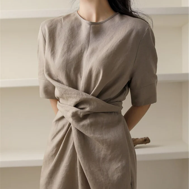 Aliza | Robe longue portefeuille | Midi