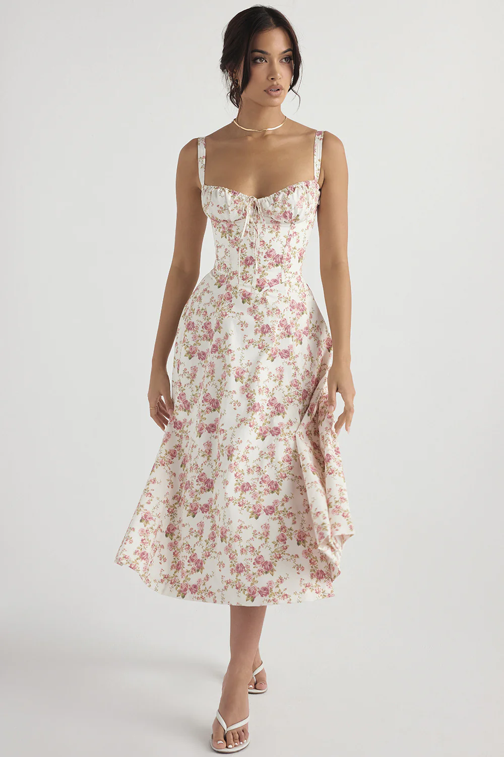 Enjiel | Damen Lange Sommerkleid | Midi