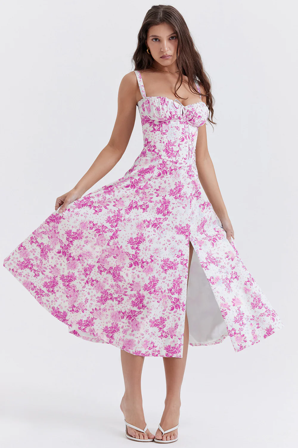 Enjiel | Damen Lange Sommerkleid | Midi