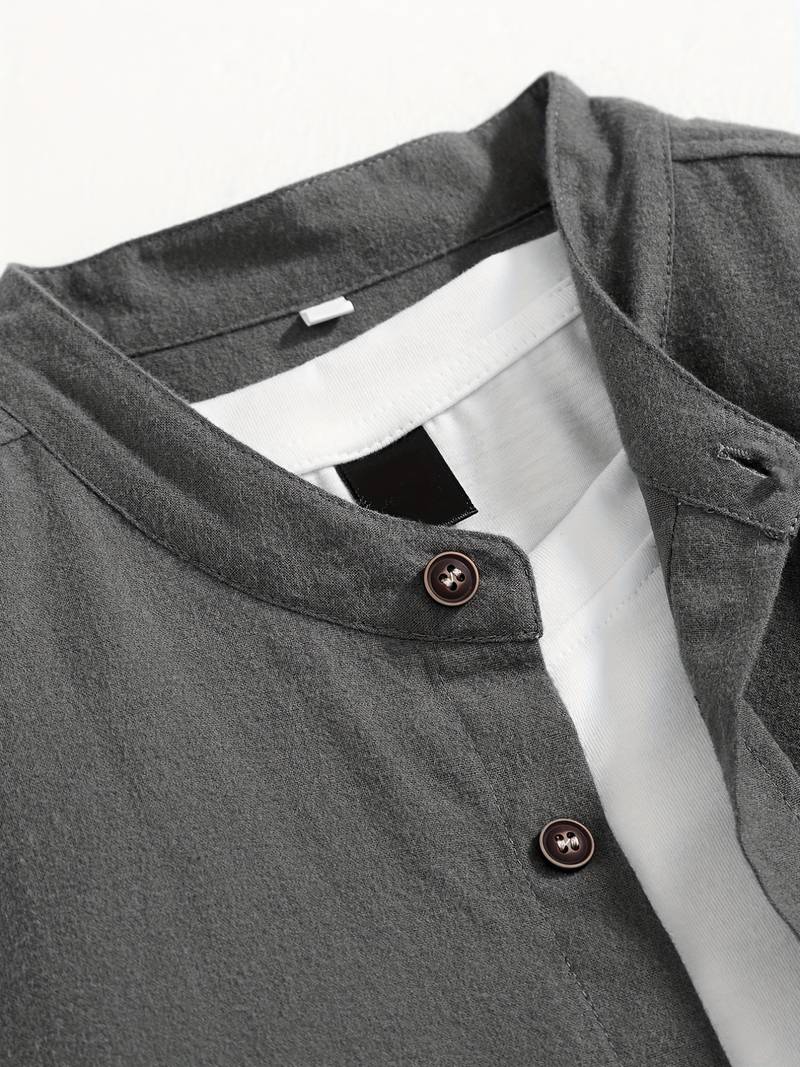 Anthony – chemise boutonnée décontractée pour homme
