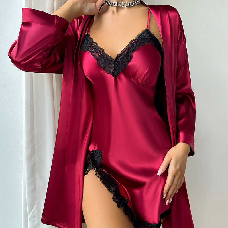 CasualEase Set - Zweiteiliges Freizeit-Pyjama-Set