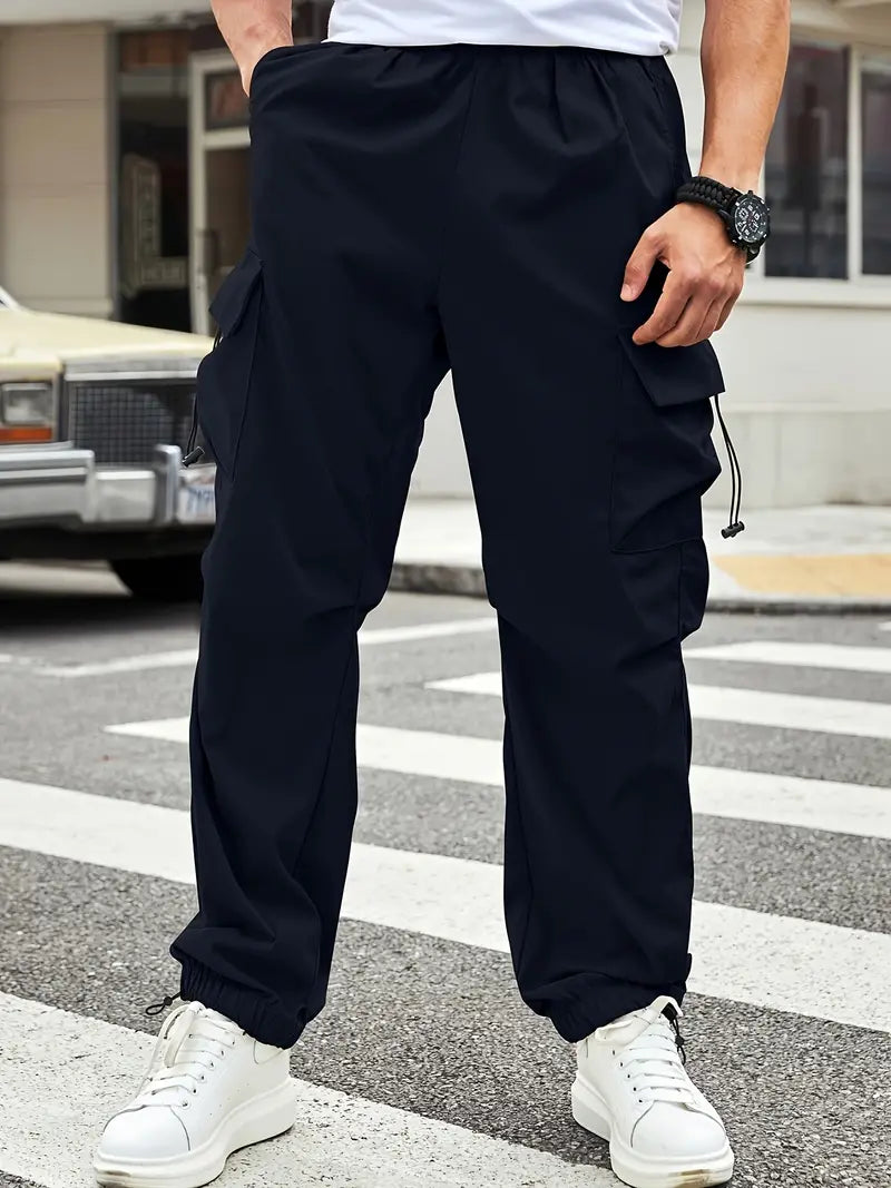 Brent - pantalon cargo baggy décontracté