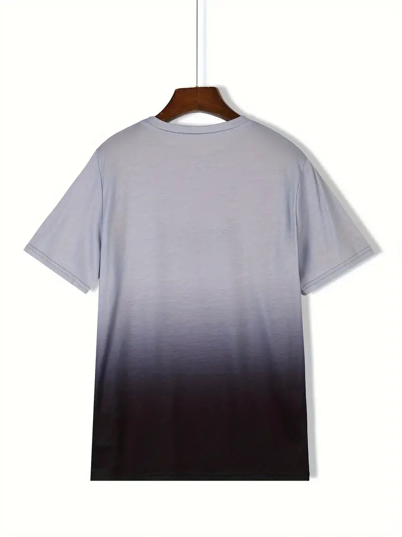 Aiden – T-shirt confortable avec graphismes dégradés pour homme