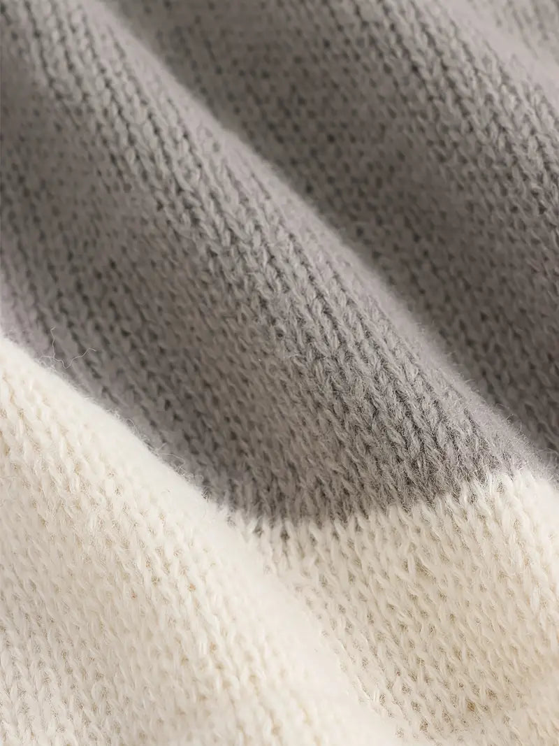 Ashley – pull décontracté à blocs de couleurs