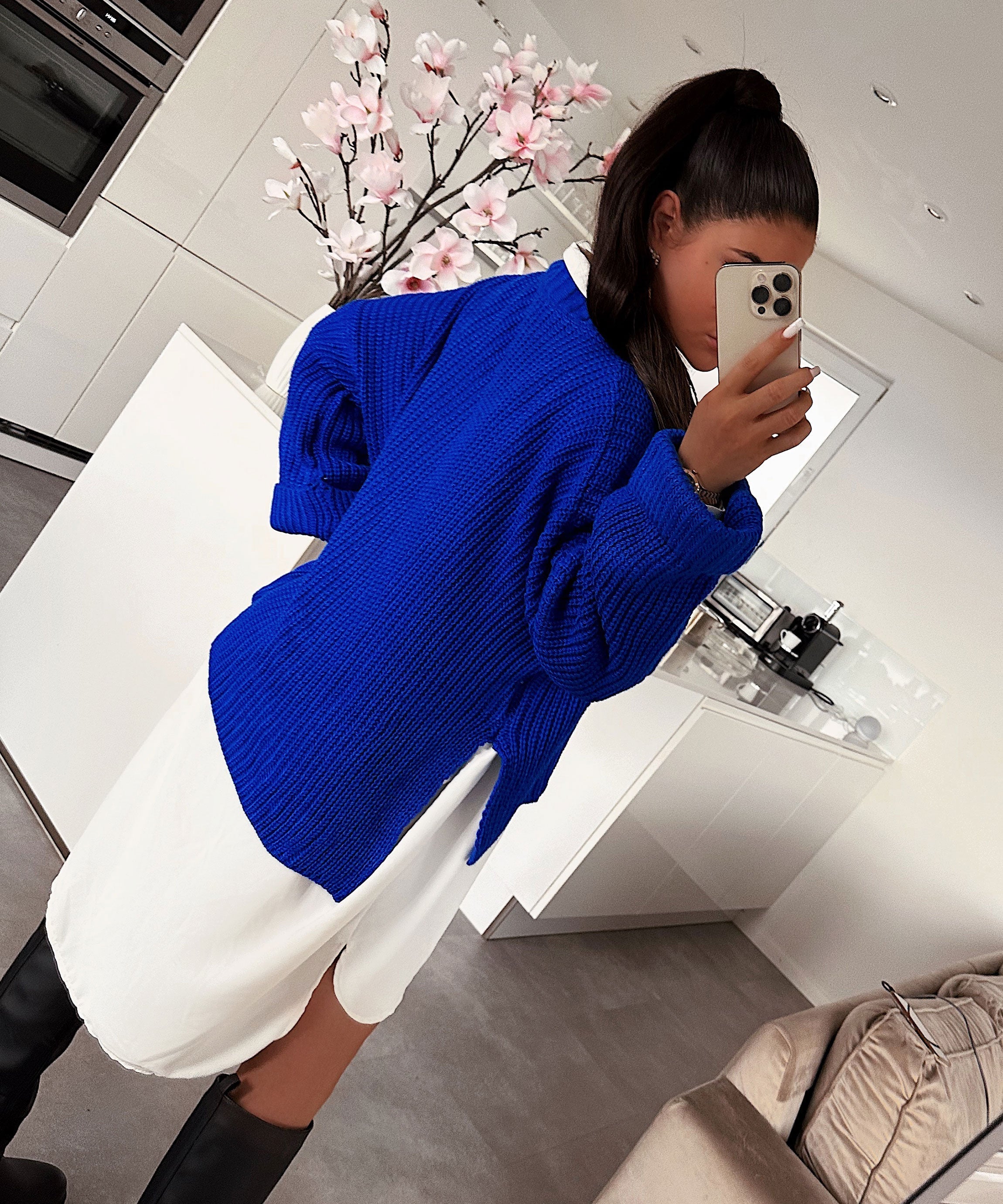 Elsa Short Bleu Roi