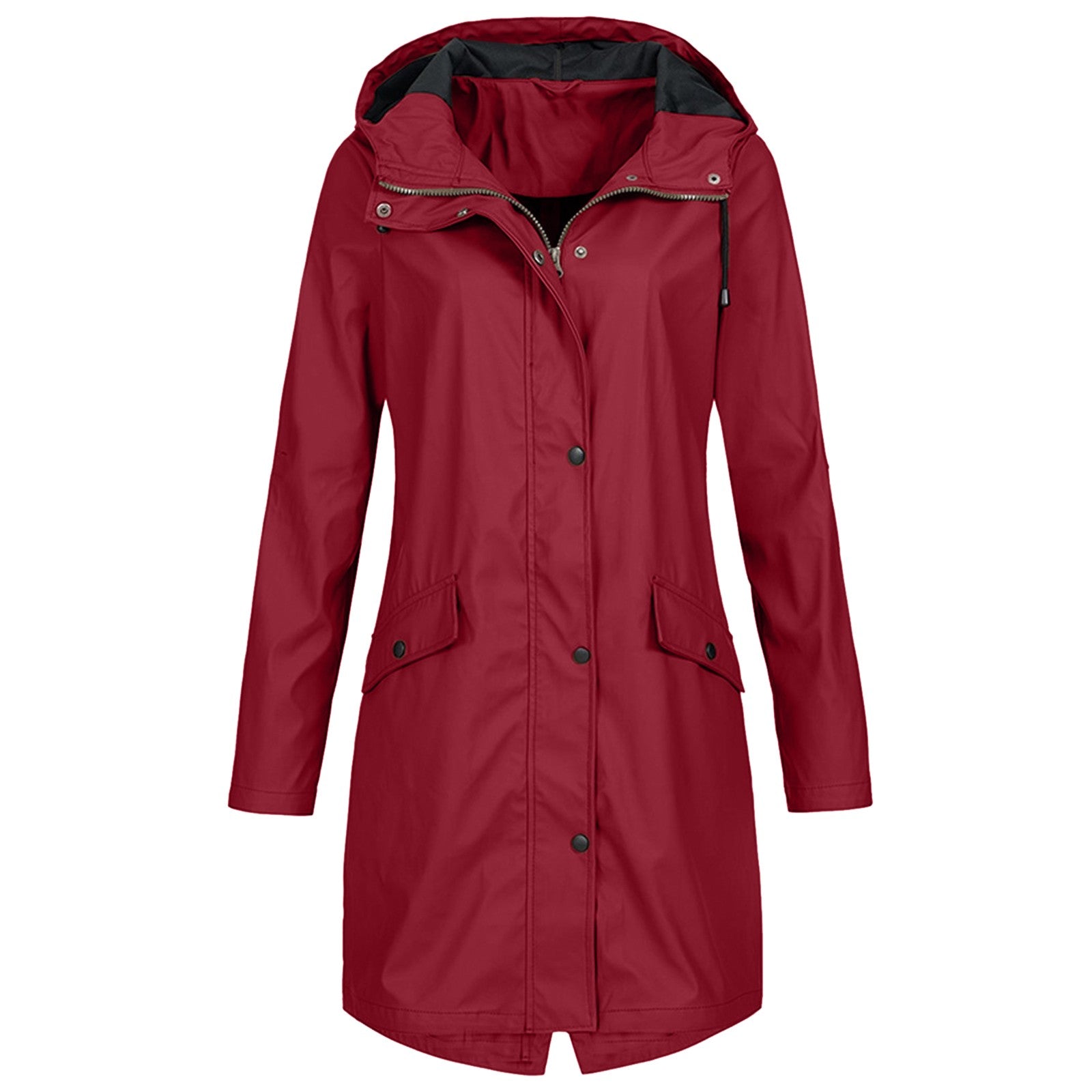 Vestes de pluie longues coupe-vent