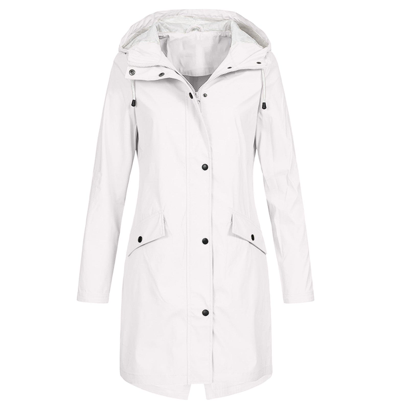 Vestes de pluie longues coupe-vent