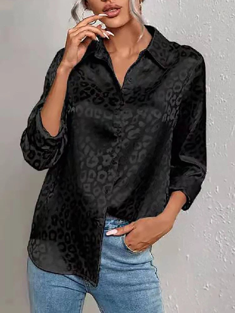 Bellachicha - Leopard Langarmshirt