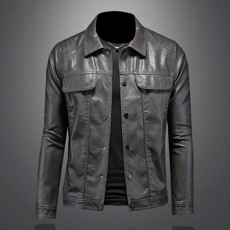 Alois - Veste en cuir pour homme