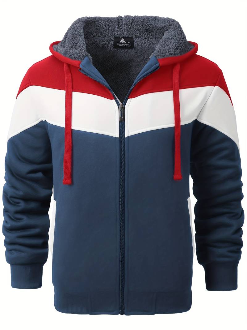 Ronald – dreifarbige langarmjacke