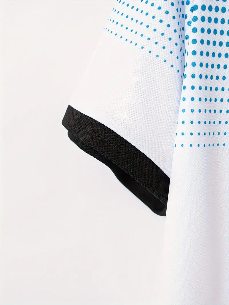 Alexander – chemise décontractée à manches courtes avec motif à pois